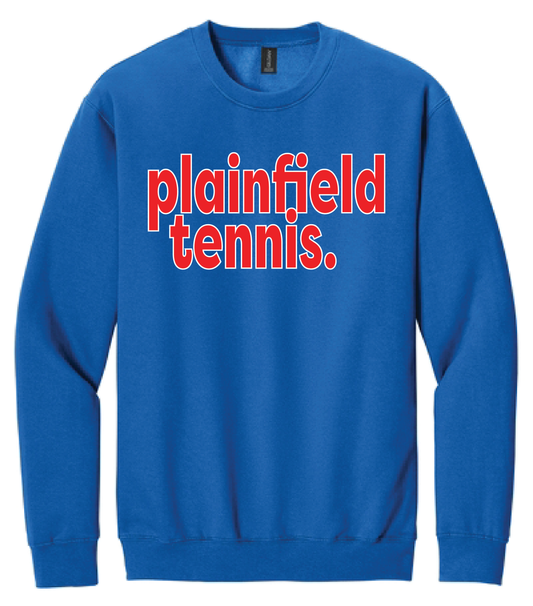 Plainfield Tennis Fleece Crew Sweatshirt