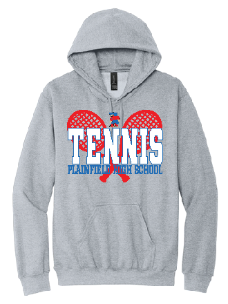 Plainfield Tennis Fleece Hooded Sweatshirt