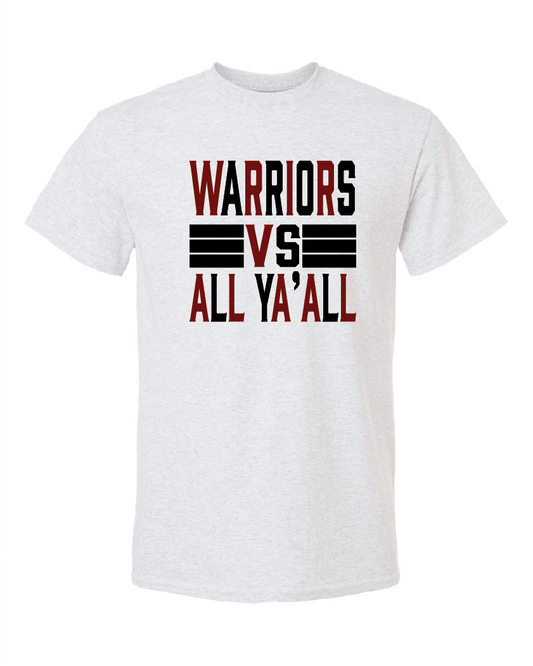 Danville Warriors vs. All Yall Shirt (Bella Canvas)