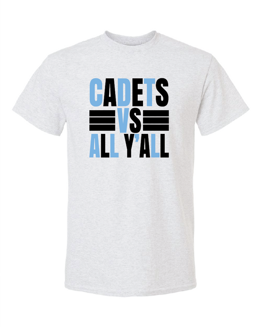 Cascade Cadets vs. All Yall Shirt (Bella Canvas)
