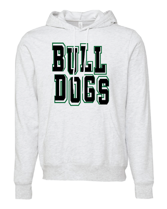 Bulldogs Scramble Hoodie (Bella Canvas)