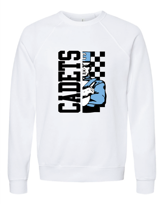 Cascade Checkered Cadet Crew Neck