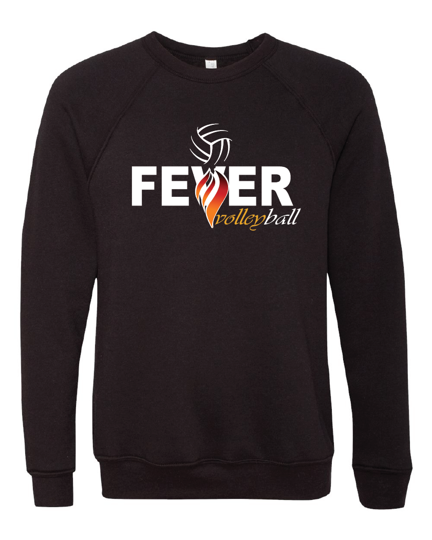 Fever Volleyball Bella Canvas Crew Neck Fleece