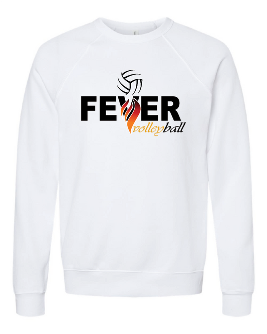 Fever Volleyball Bella Canvas Crew Neck Fleece
