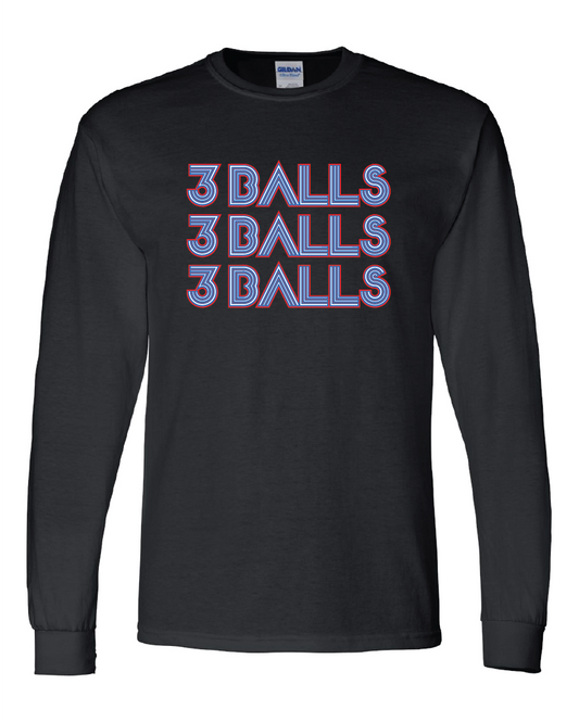 Rage Softball 3 Balls Long Sleeve Shirt 50/50