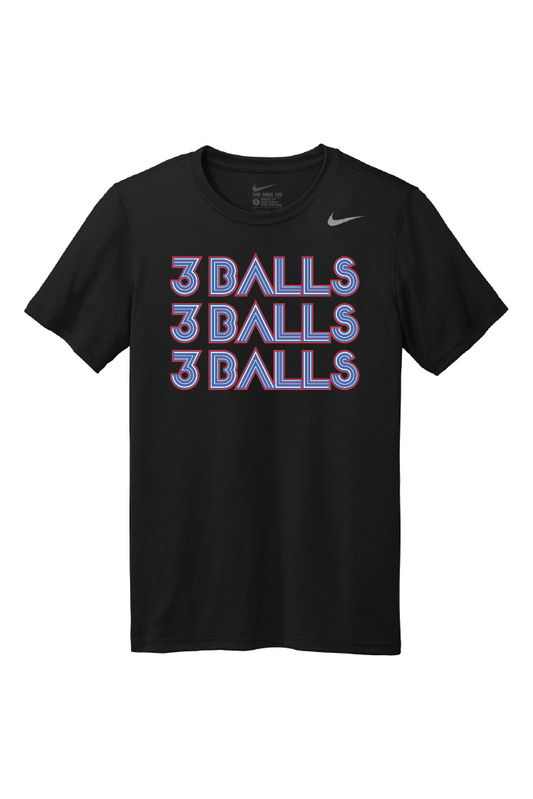Rage Softball3 Balls Nike TShirt Youth and Adult