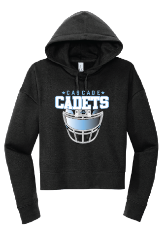 Cascade Football Crop Hoodie