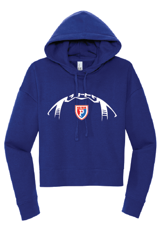 Plainfield Football Crop Hoodie