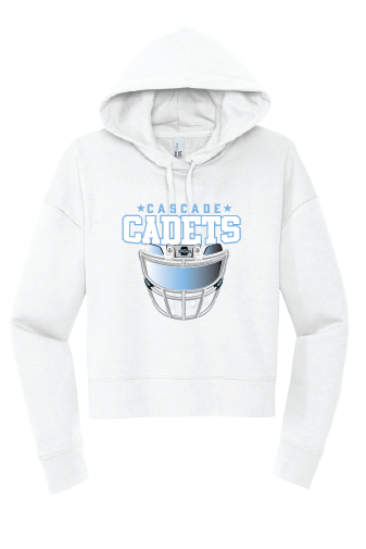 Cascade Football Crop Hoodie