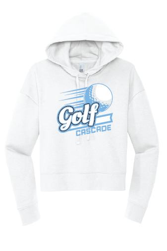 Cascade Golf Crop Hoodie