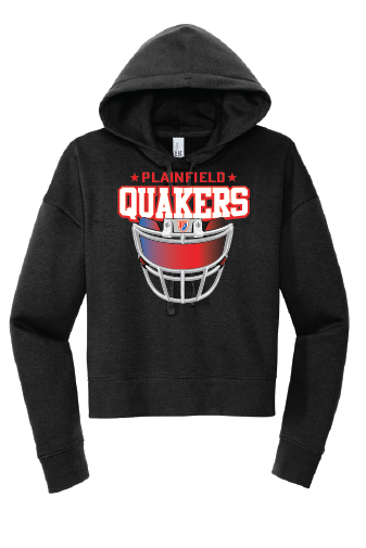 Plainfield Football Crop Hoodie