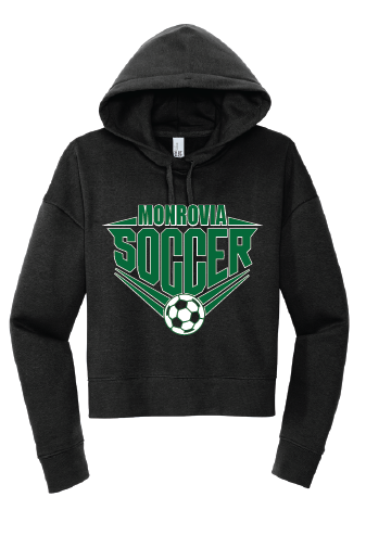 Monrovia Soccer Crop Hoodie