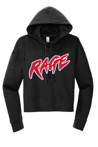 Rage Softball Crop Hoodie