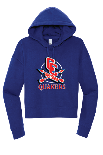 Plainfield Cross Country Crop Hoodie