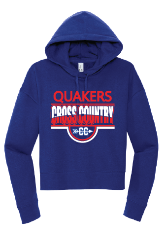 Plainfield Cross Country Crop Hoodie