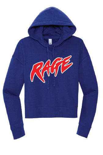 Rage Softball Crop Hoodie