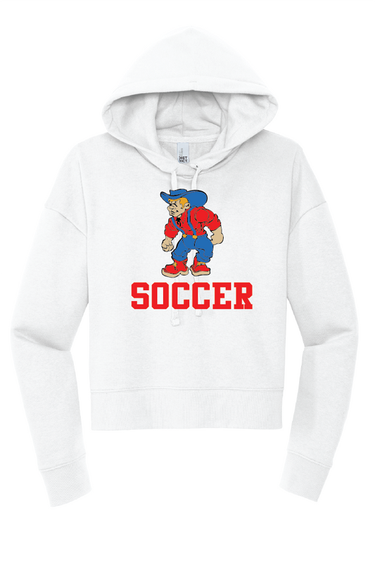 Plainfield Soccer Crop Hoodie
