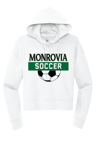Monrovia Soccer Crop Hoodie