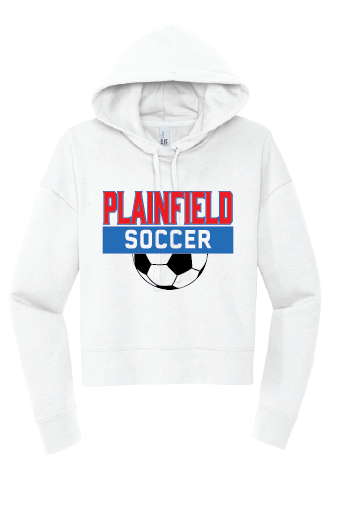 Plainfield Soccer Crop Hoodie
