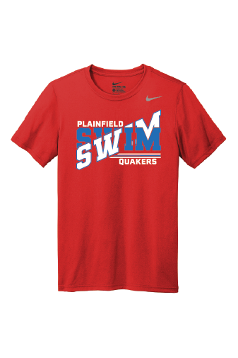 Plainfield Swimming Nike Tee