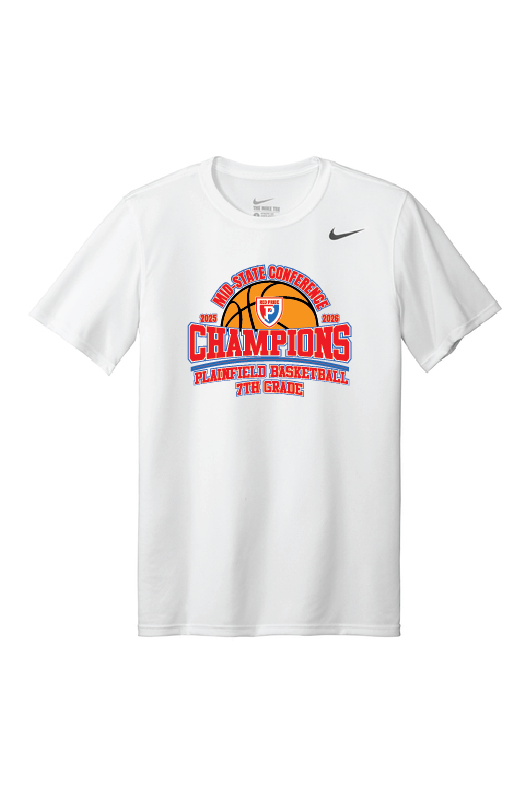 PCMS 7th Grade Basketball Conference Champs Nike Tee