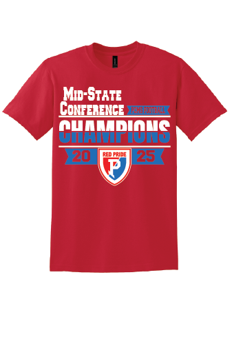 PCMS Conference Champs 2025 50/50 TShirt