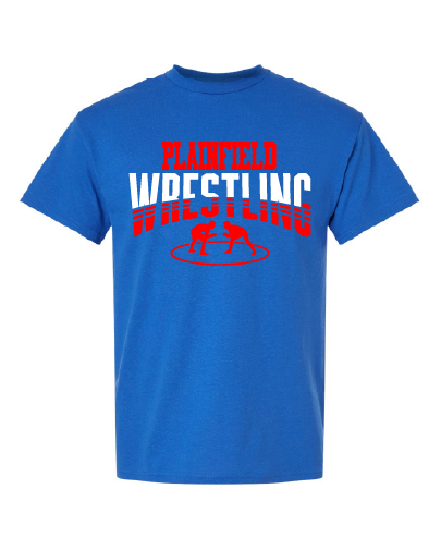 Plainfield Wrestling 50/50 TShirt