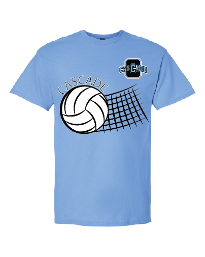 Cascade Volleyball 50/50 TShirt