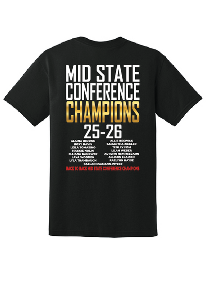 PCMS Softball 8th Grade Conference Champs 50/50 TShirt