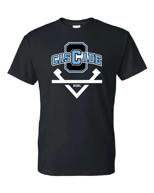 Cascade Baseball 50/50 TShirt