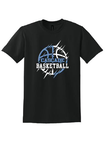 Cascade Basketball 50/50 TShirt