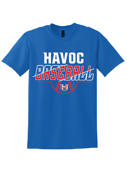 Havoc Baseball 50/50 TShirt