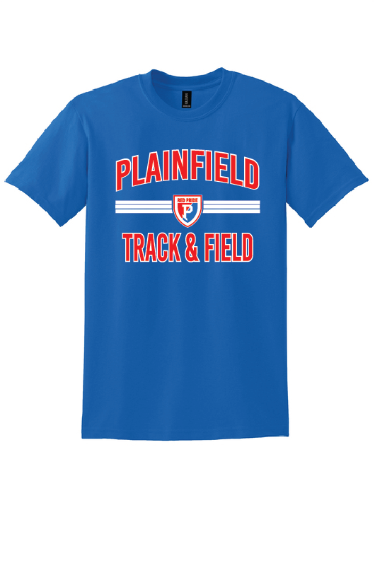 Plainfield Track & Field 50/50 TShirt