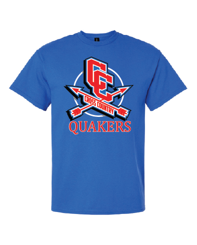 Plainfield Cross Country 50/50 TShirt