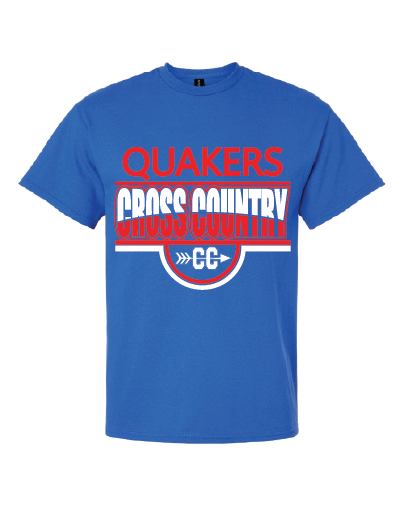 Plainfield Cross Country 50/50 TShirt