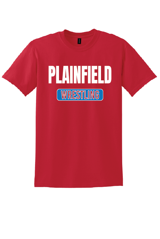 Plainfield Wrestling 50/50 TShirt