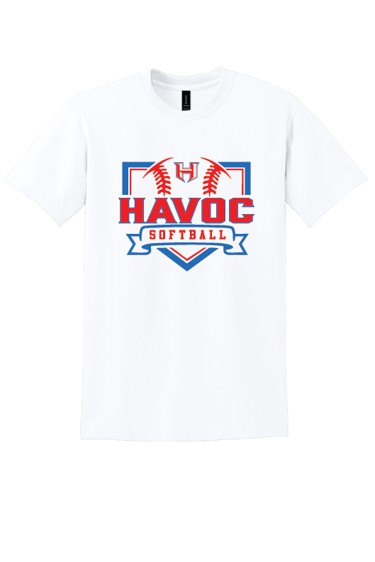 Havoc Softball 50/50 TShirt