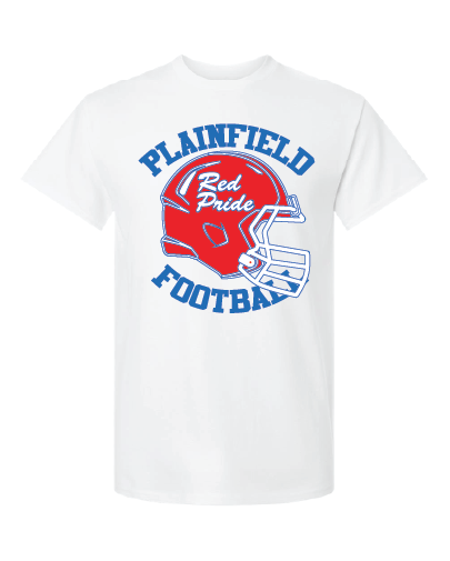 Plainfield Football 50/50 TShirt