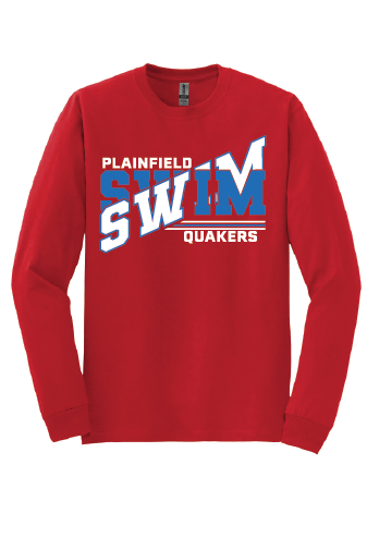 Plainfield Swimming 50/50 Long Sleeve