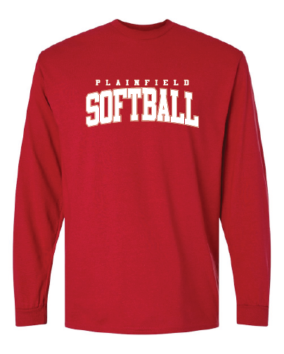 Plainfield Softball 50/50 Long Sleeve Shirt