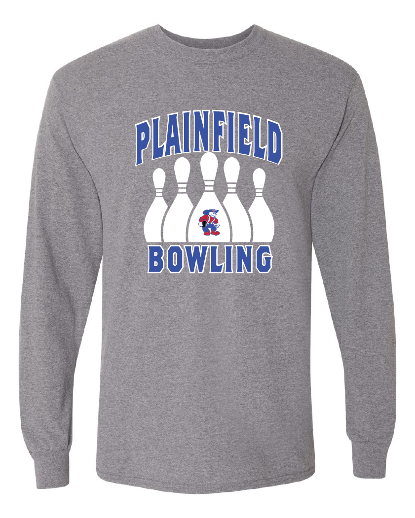 Plainfield Bowling Long Sleeve Shirt 50/50