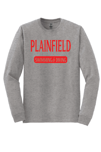 Plainfield Swim and Dive Long Sleeve 50/50