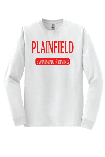 Plainfield Swim and Dive Long Sleeve 50/50