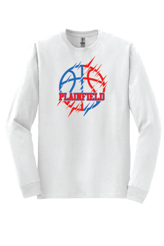 Plainfield Basketball Long Sleeve 50/50