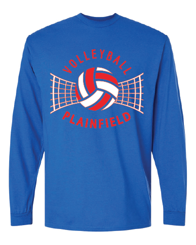 Plainfield Volleyball 50/50 Long Sleeve