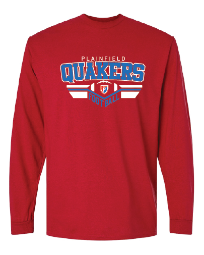 Plainfield Football 50/50 Long Sleeve