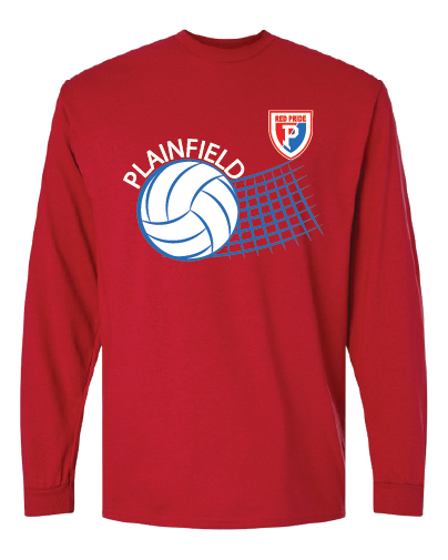 Plainfield Volleyball 50/50 Long Sleeve