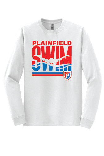 Plainfield Swim and Dive 50/50 Long Sleeve