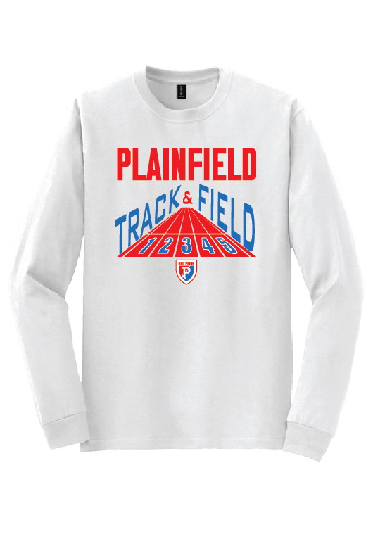 Plainfield Track & Field Long Sleeve 50/50