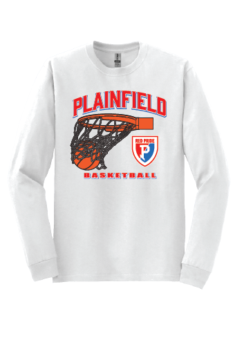 Plainfield Basketball Long Sleeve 50/50